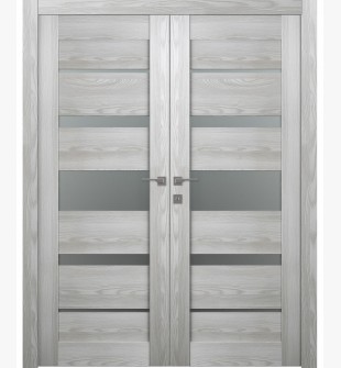 Avon 07-03 Vetro Ribeira Ash Double doors