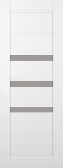 DOOR SLAB RITA VETRO SNOW WHITE 28" X 84" X 1 3/4" FROSTED GLASS