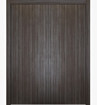 Palladio Gray Oak Double pocket doors