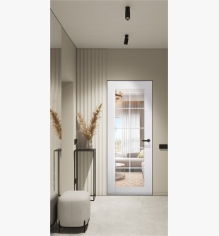 Smart Pro 10 Lite Clear Vetro Polar White Frameless