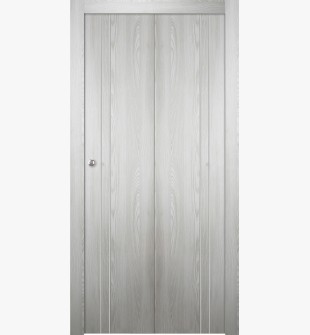 Optima 2V Ribeira Ash Bi-folding doors