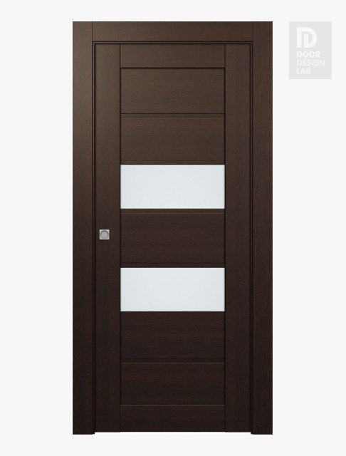 Dessa Vetro Veralinga Oak Modern Interior Pocket Door by Belldinni