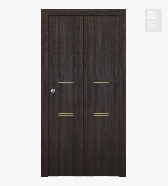 Avon 01 3H Gold Veralinga Oak Bi-folding doors