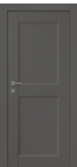 Oxford Uno 07 Rn Gray Matte Single Doors