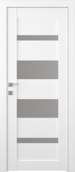 Mirella Vetro Bianco Noble Single Doors