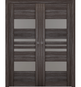 Romi Vetro Gray Oak Double