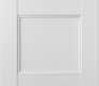 Modern Interior DOOR SLAB OXFORD UNO 07 2RN SNOW WHITE 18" X 96" X 1 3/4"