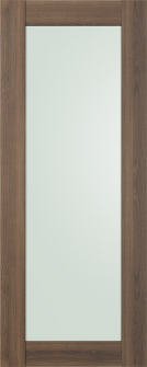 DOOR SLAB AVON 207 VETRO PECAN NUTWOOD 30" X 96" X 1 3/4"