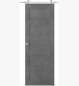 Avon 07 4R Dark Urban Barn doors
