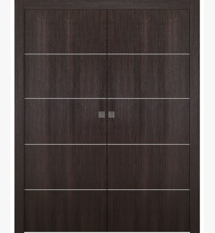 Optima 4H Veralinga Oak Double pocket doors