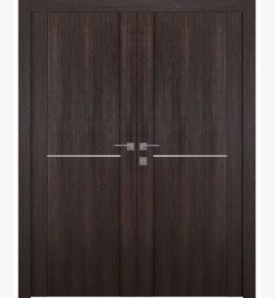 Avon 01 1H Veralinga Oak Double doors