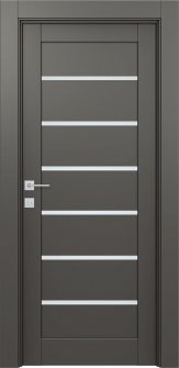 Alba Gray Matte Double