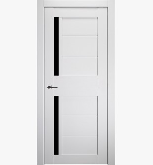 Esta Bl Vetro Bianco Noble Hinged doors