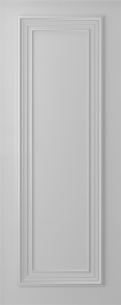 DOOR SLAB PALAZZO 1 PRIMED 24" X 92 1/2" X 1 3/4" SOLID CORE