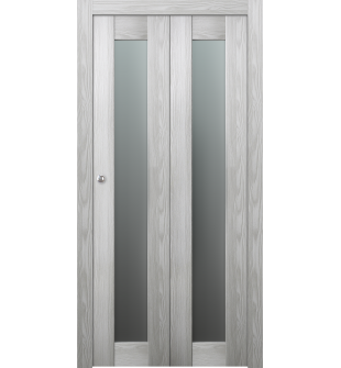 Avon 207 Vetro Ribeira Ash Bi-folding doors