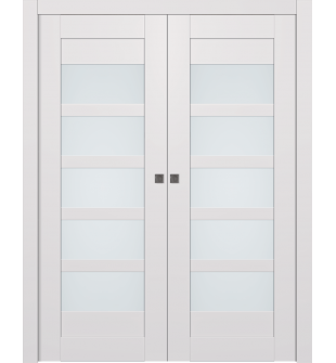 Avon 07-07 Vetro Snow White Double pocket doors