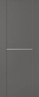 DOOR SLAB AVON 01 1H GRAY MATTE 32" X 84" X 1 3/4"