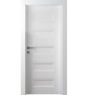 Oxford Duo 07 4R Snow White Single Doors