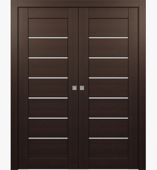 Alba Veralinga Oak Double pocket doors