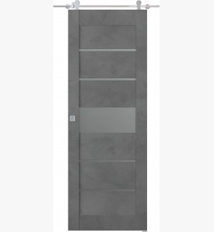 Avon 07-06 Vetro Dark Urban Barn doors