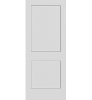 DOOR SLAB SHAKER 2 PANEL PRIMED 24" X 80" X 1 3/4"