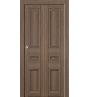 Oxford Duo 07 2R Pecan Nutwood Bi-folding doors
