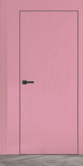 RTA DOOR SLAB EXAMPLE FOR PLASTERING IN PINK 24" X 96" X 1 3/4"