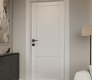 Shaker 2 Panel Snow White Modern Interior Door by Belldinni