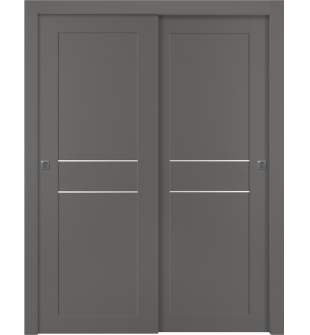 Avon 07 2Hn Gray Matte Bypass doors