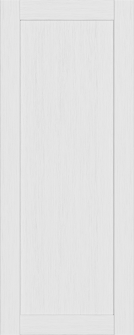 DOOR SLAB SHAKER 1 PANEL BIANCO NOBLE 18" X 92 1/2" X 1 9/16"