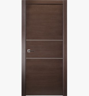 Mia 2H Wenge Hinged doors