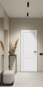 Shaker 2 Panel Snow White