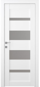 Mirella Vetro Bianco Noble Single Doors