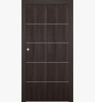 Optima 4H Veralinga Oak Bi-folding doors