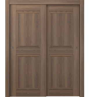 Oxford Duo 07 Rn Pecan Nutwood Bypass doors