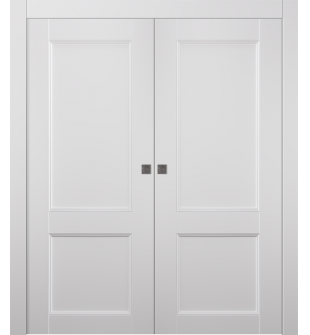 Oxford Uno 07 R Snow White Double pocket doors