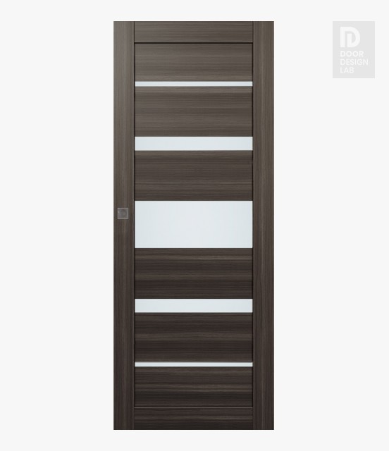 Kina Vetro Gray Oak Hidden barn