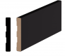 Modern Interior BASE MOLDING TYPE 90/12 BLACK MATTE 96"