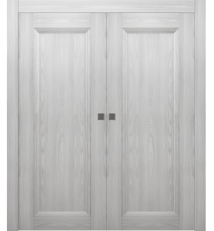 Oxford Uno 07 Ribeira Ash Double pocket doors