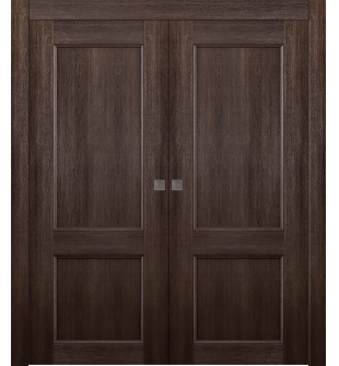 Oxford Uno 07 R Veralinga Oak Double pocket doors