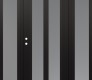 Modern Steel Front Door Diamond C14 60" x 80" black/white frosted Glass Panel black RHI with 2 Sidelites frosted Glass
