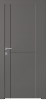 Avon 01 1H Gray Matte Hinged doors