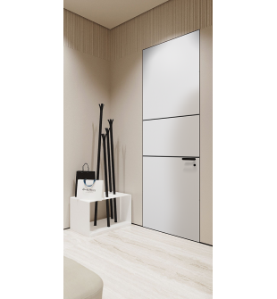 Optima 2H Black Snow White Frameless