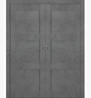 Avon 07 2Rn Dark Urban Double pocket doors