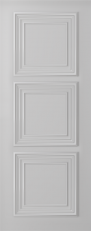 DOOR SLAB PALAZZO 3 PRIMED 28" X 84" X 1 3/4" SOLID CORE