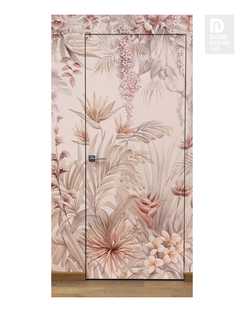 Primed Door Example For Wallpapering 3 Frameless