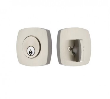EMTEK URBAN MODERN DEADBOLT DOUBLE CYLINDER 8326 SATIN NICKEL US 15