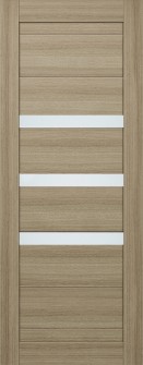DOOR SLAB DORA VETRO SHAMBOR 18" X 96" X 1 3/4" FROSTED GLASS