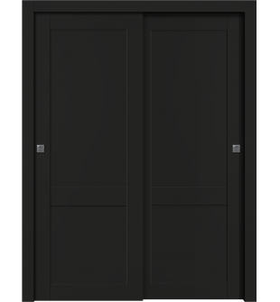 Avon 07 R Black Matte Bypass doors