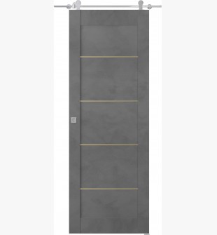 Avon 07 4H Gold Dark Urban Barn doors